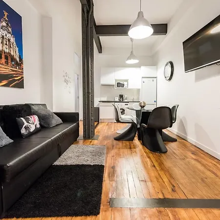 M&F Gran Via 3 Hab Apartment Madrid Exterior photo