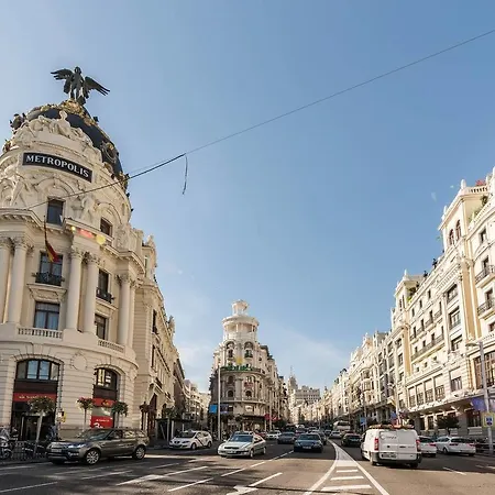 M&F Gran Via 3 Hab Apartment Madrid Exterior photo